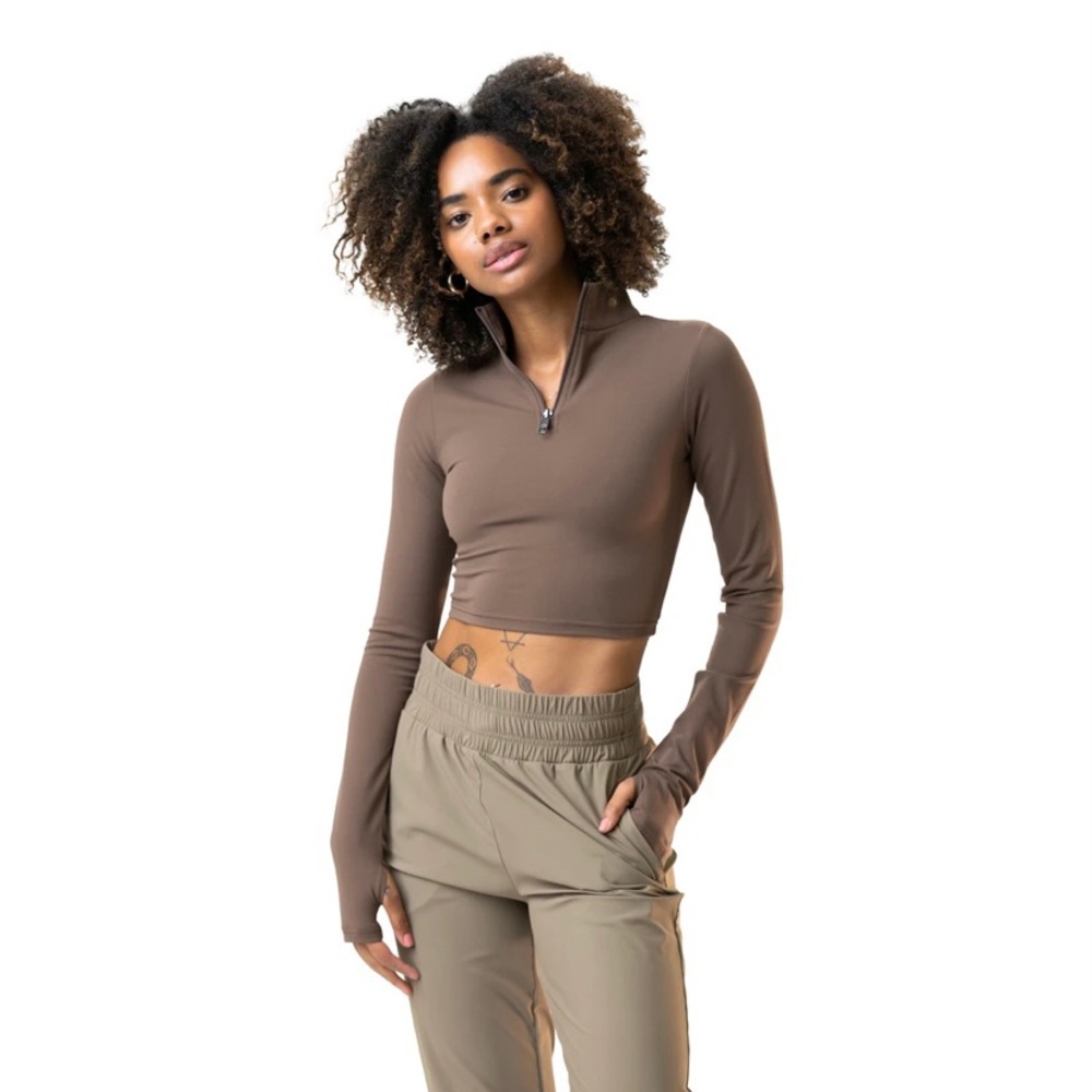 Balance Athletica Refine Crop Zip